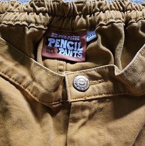 Big Bud Press Pencil Pants In Mustard